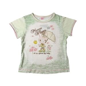 Mezzo Piano embroidered graphic baby tee